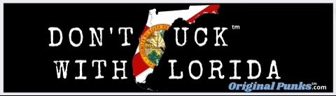 Don't F*ck With Florida Bumper Sticker